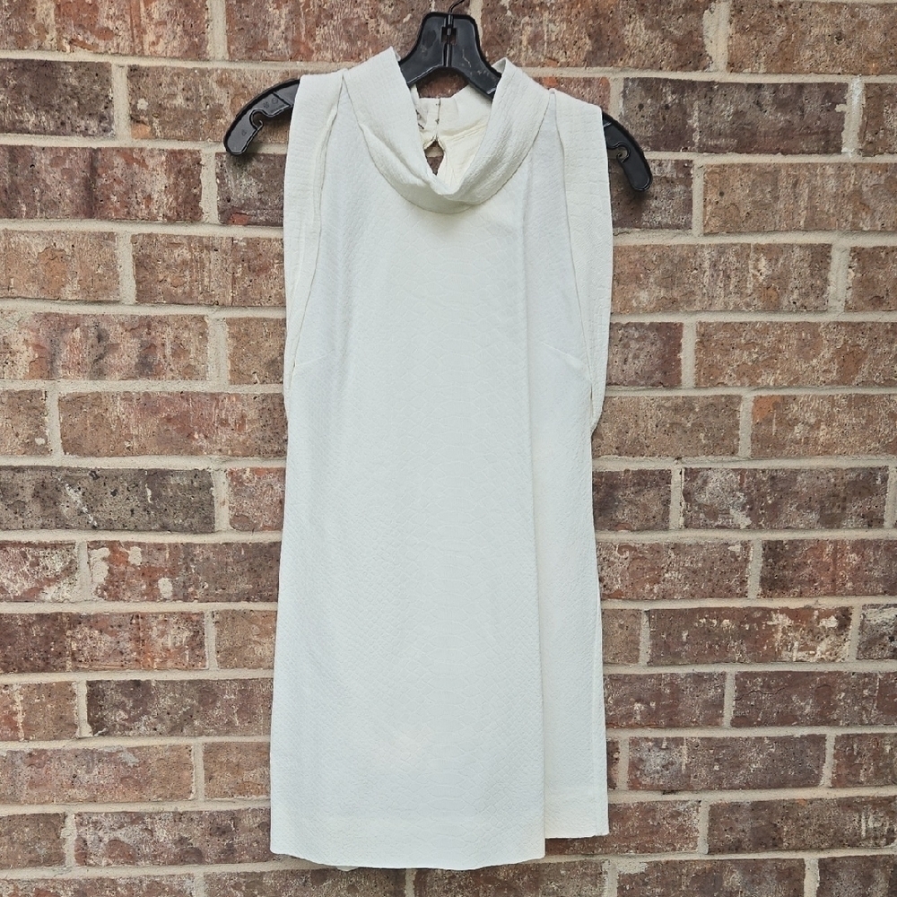 Stella McCartney Ivory Textured Fabric Size 40